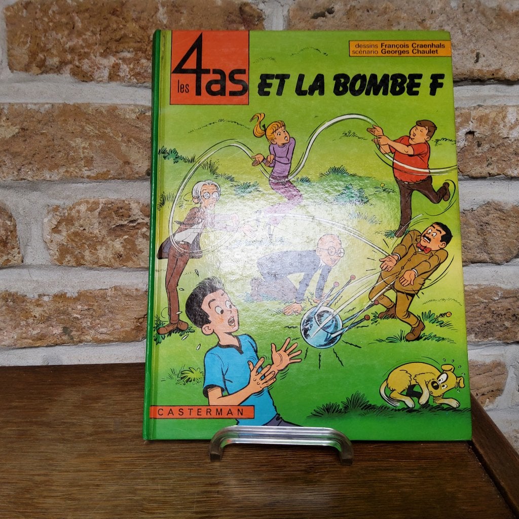 Bande dessinée les 4as, F.Craenhals et G.Chaulet, Une BD, Enlèvement, Utilisé