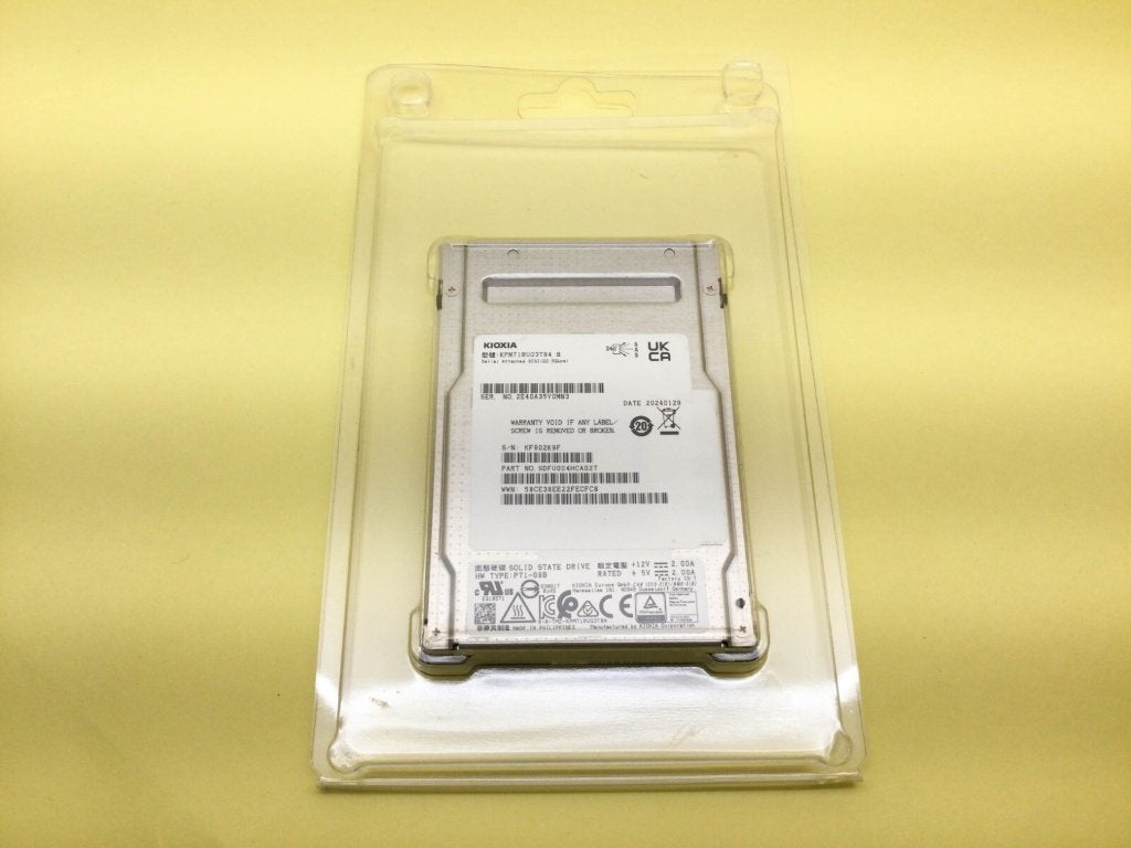Kioxia HK6 KHK61RSE3T84 3.84TB, Intern, Gebruikt, KIOXIA, Server