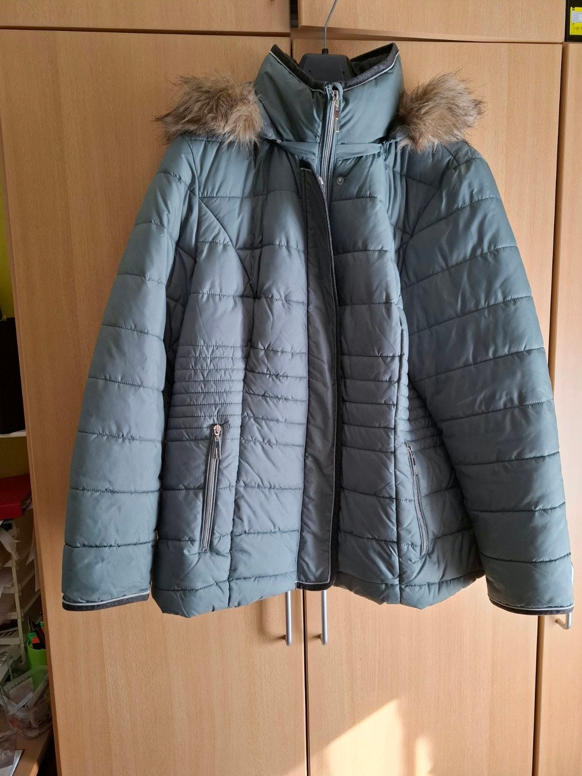 Groene winterjas maat 46, Enlèvement ou Envoi, Taille 46/48 (XL) ou plus grande
