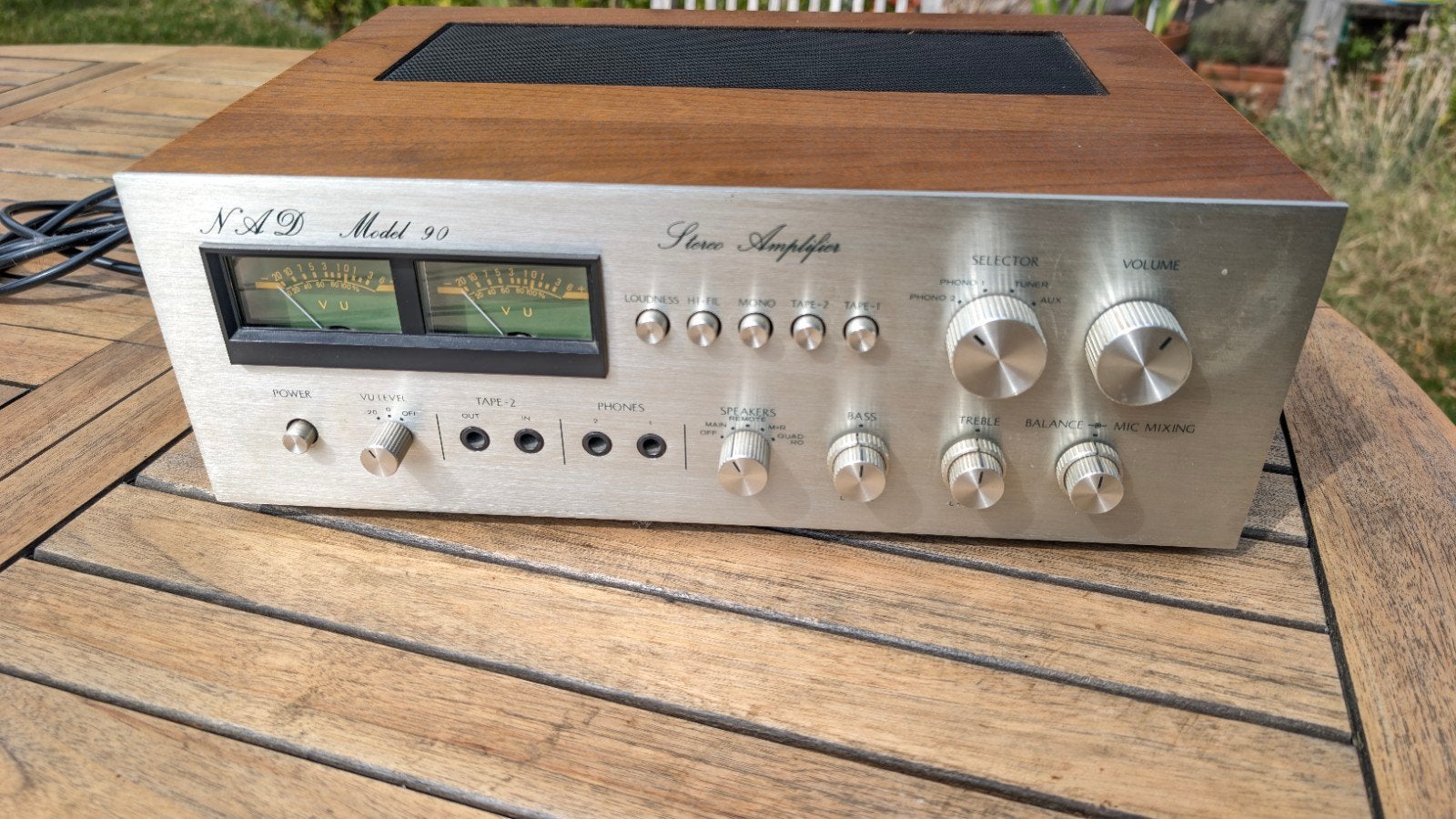 Vintage Versterker NAD Model 90, Ophalen
