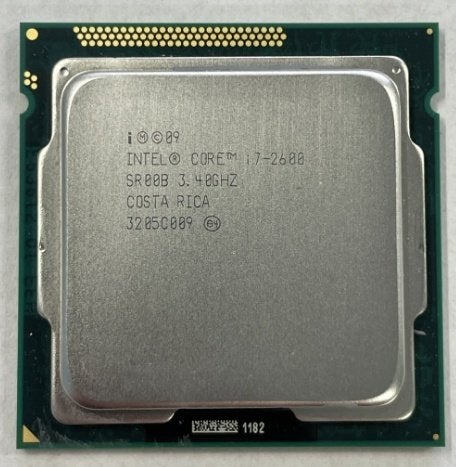 i7-2600 (8x 3,8Ghz) CPU - Socket 1155, 8-core, Gebruikt, Info@retrogamed.be, RetroGamed