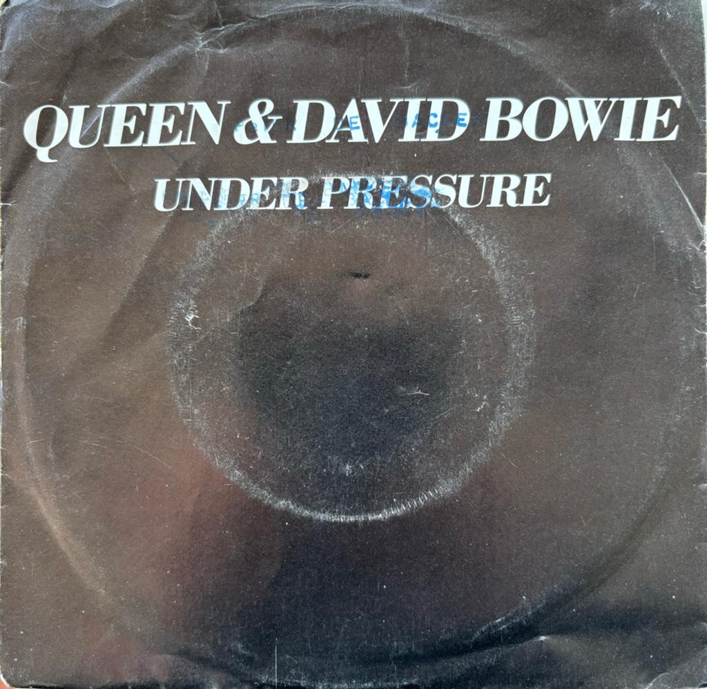 Queen & david bowie - under pressure - soul brother(7”vinyl), Ophalen of Verzenden, Gebruikt