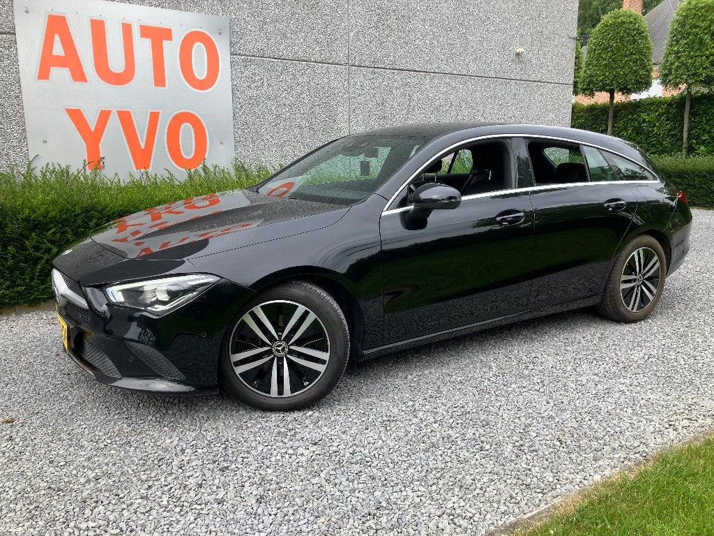MERCEDES CLA  180D  euro6 AUTOMATIC, Automaat, CLA, Zwart, Leder