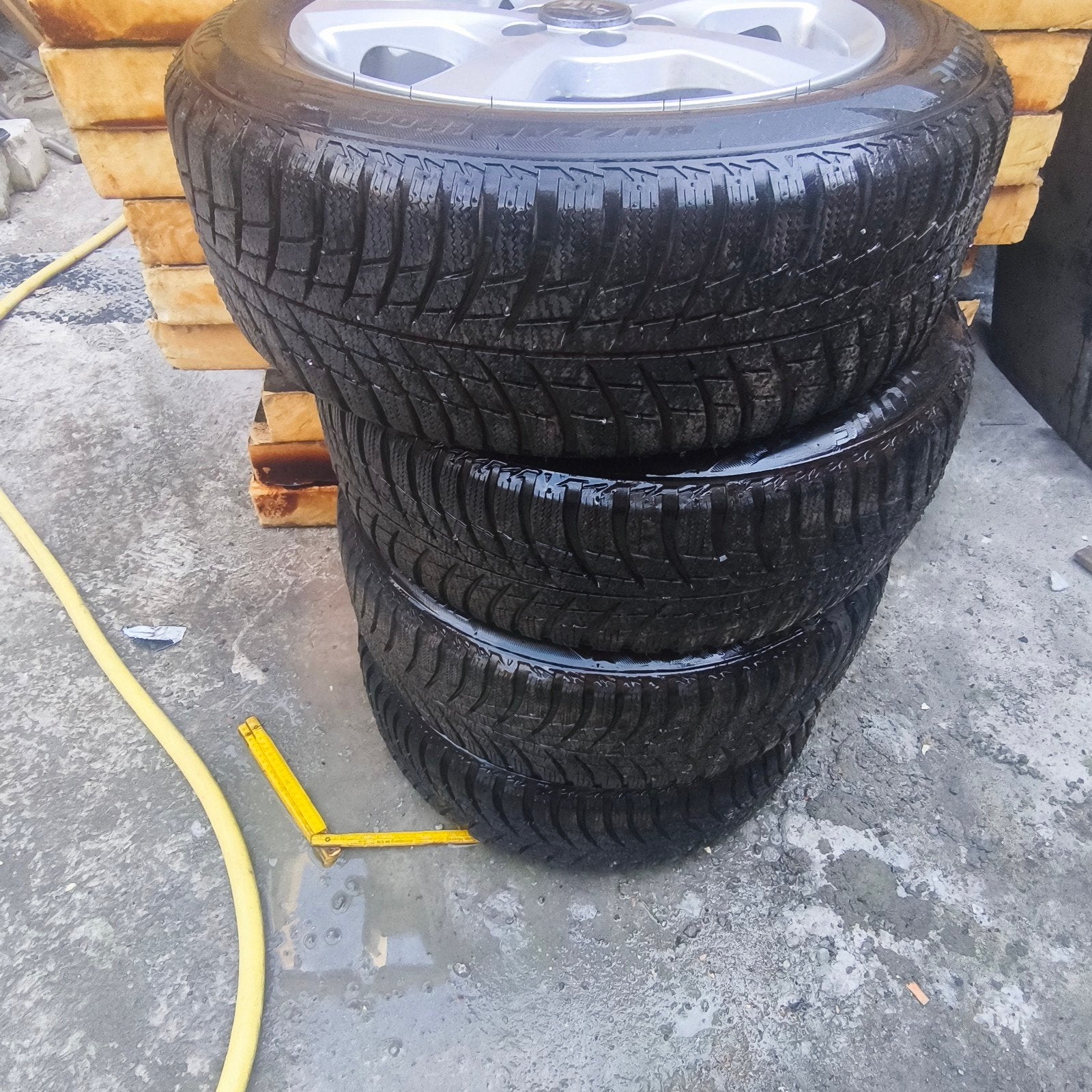 pneus avec. jantes alliage, Auto diversen, Autosport-onderdelen, Ophalen of Verzenden
