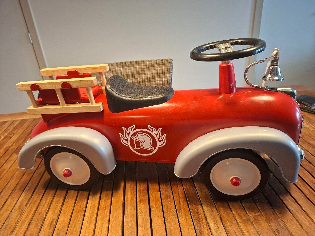 Loopwagen brandweerauto, Ophalen, Zo goed als nieuw