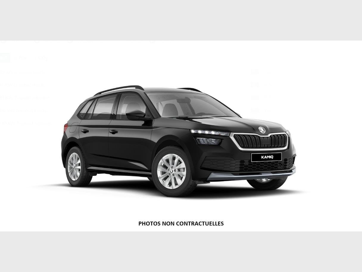Skoda Suv Kamiq AMB TS 70/1.0 M5F, Auto's, Geheel digitaal combi-instrument, Zwart, Handgeschakeld, SUV of Terreinwagen