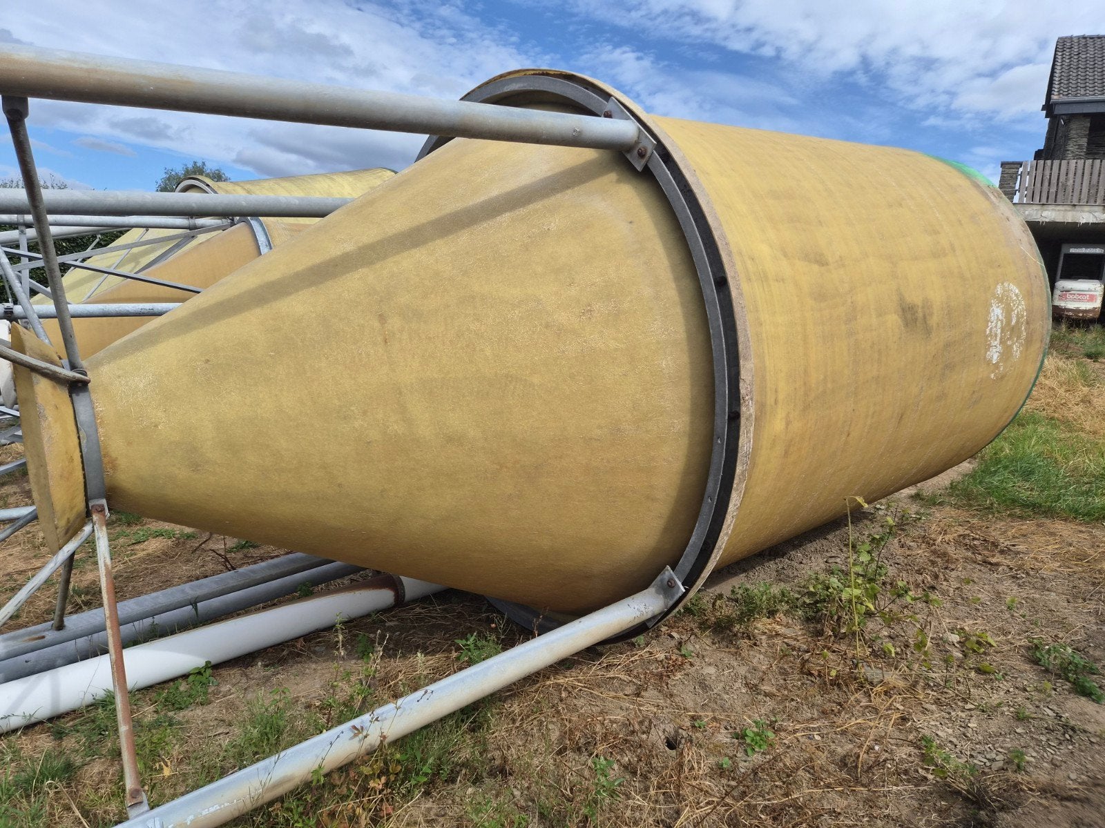 Silos polyestér: 7,5 tonnes., Ophalen of Verzenden, Gebruikt