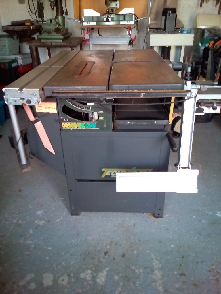 LUREM houtbewerkingsmachine, Ophalen