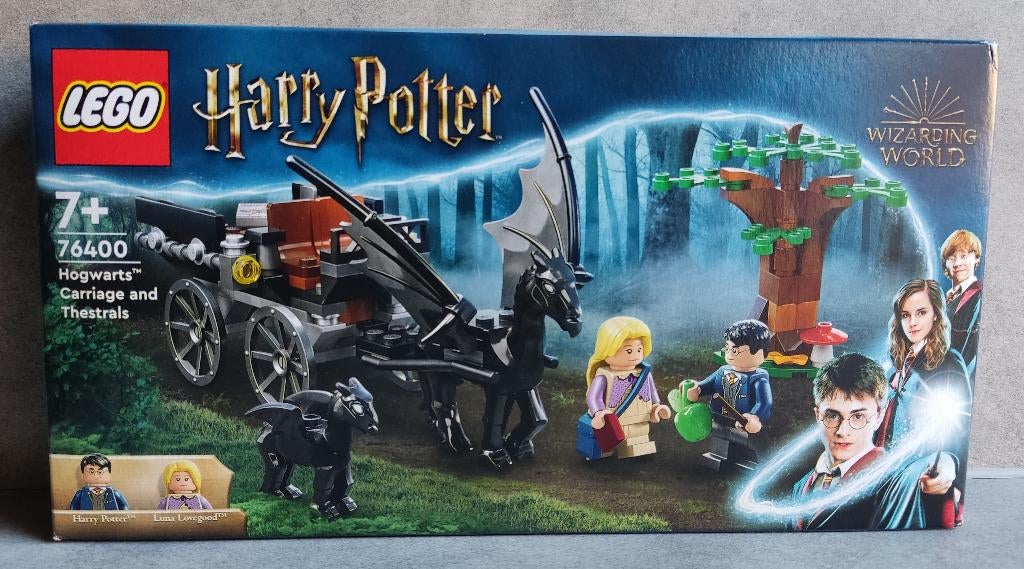 lego harry potter 76400 zweinstein rijtuig en thestralissen, Lego, Ophalen of Verzenden, Complete set, Harry Potter