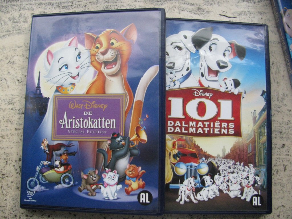 2 dvd originele disney films, Animatie, Amerikaans, Ophalen of Verzenden, Zo goed als nieuw