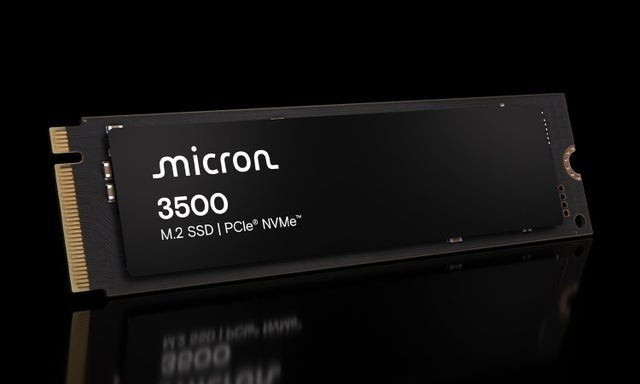SSD M2 512 GB Micron 3500 NVMe, Informatique & Logiciels, Disques durs, Comme neuf, Laptop, Interne, Enlèvement ou Envoi