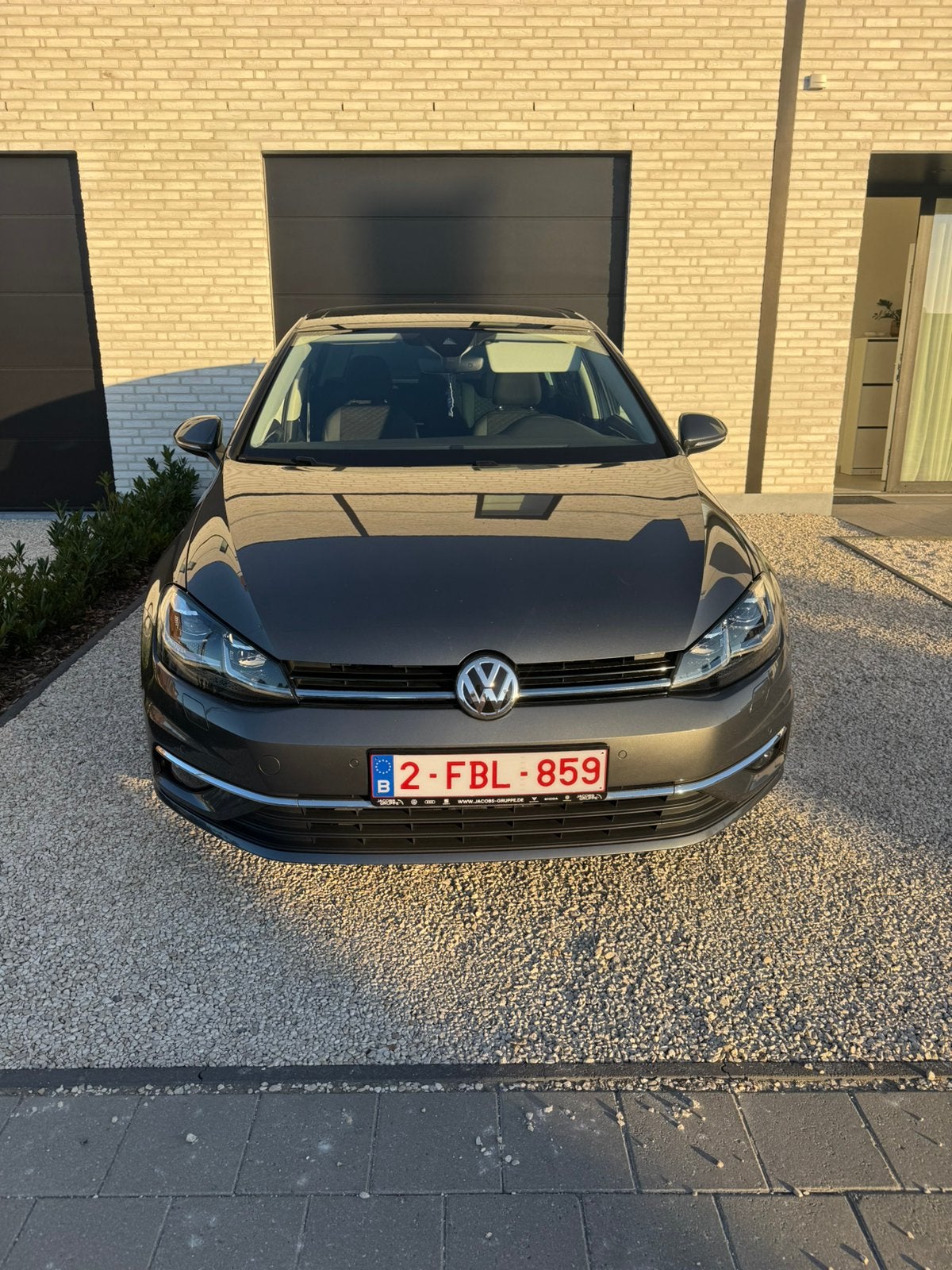 VW Golf 7.5 LEZ vrij, Autos, Argent ou Gris, Achat, Noir, 5 portes