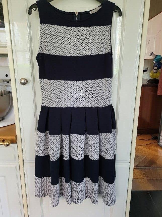 blauw wit kleed small, Kleding | Dames, Blauw, Ophalen of Verzenden, Zo goed als nieuw, Maat 36 (S)