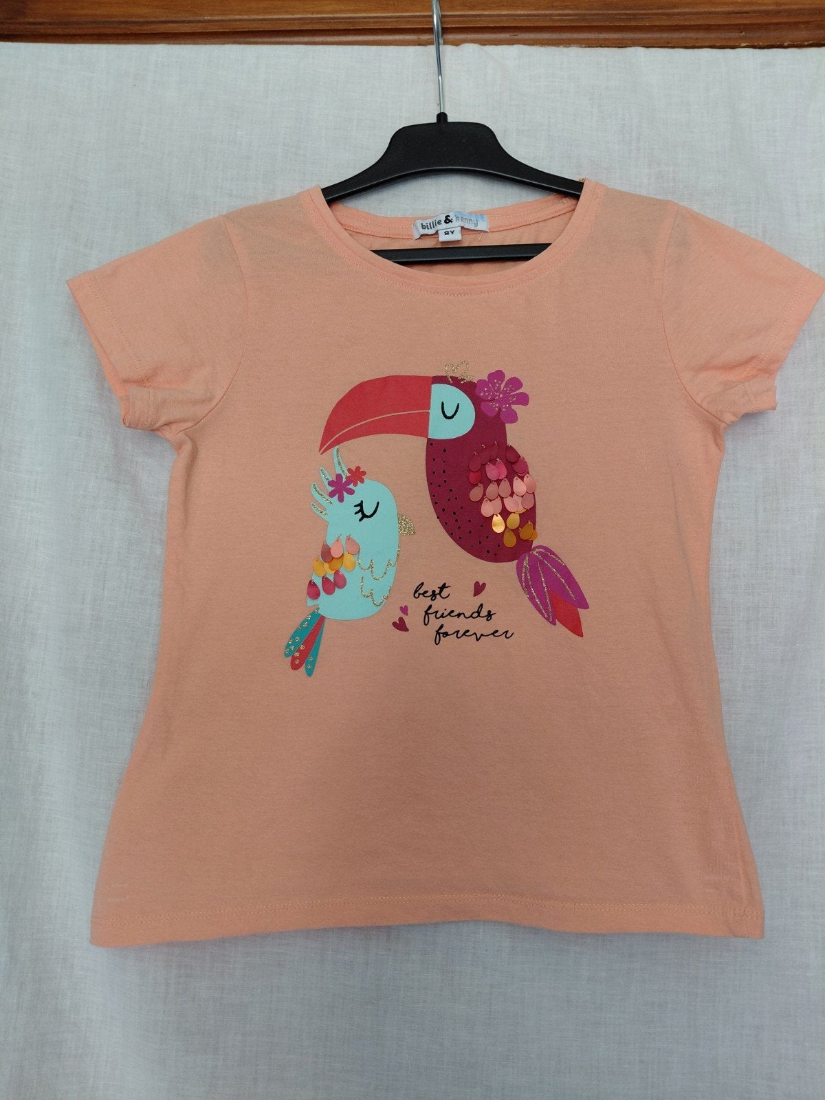 t-shirt 8 ans, Billie et kenny, Enlèvement ou Envoi, Chemise ou Chemisier, Utilisé