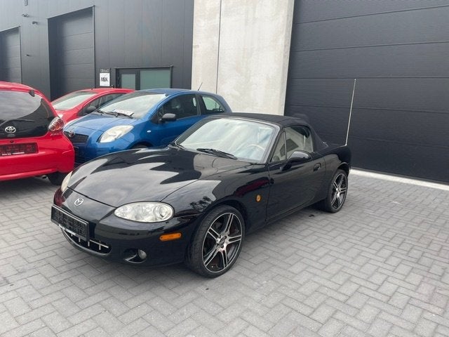 Mazda MX5 1.8I Memories, Manuele 5 bak, Leder, Garantie, Auto's, Lederen bekleding, Achterwielaandrijving, Beige, 4 cilinders