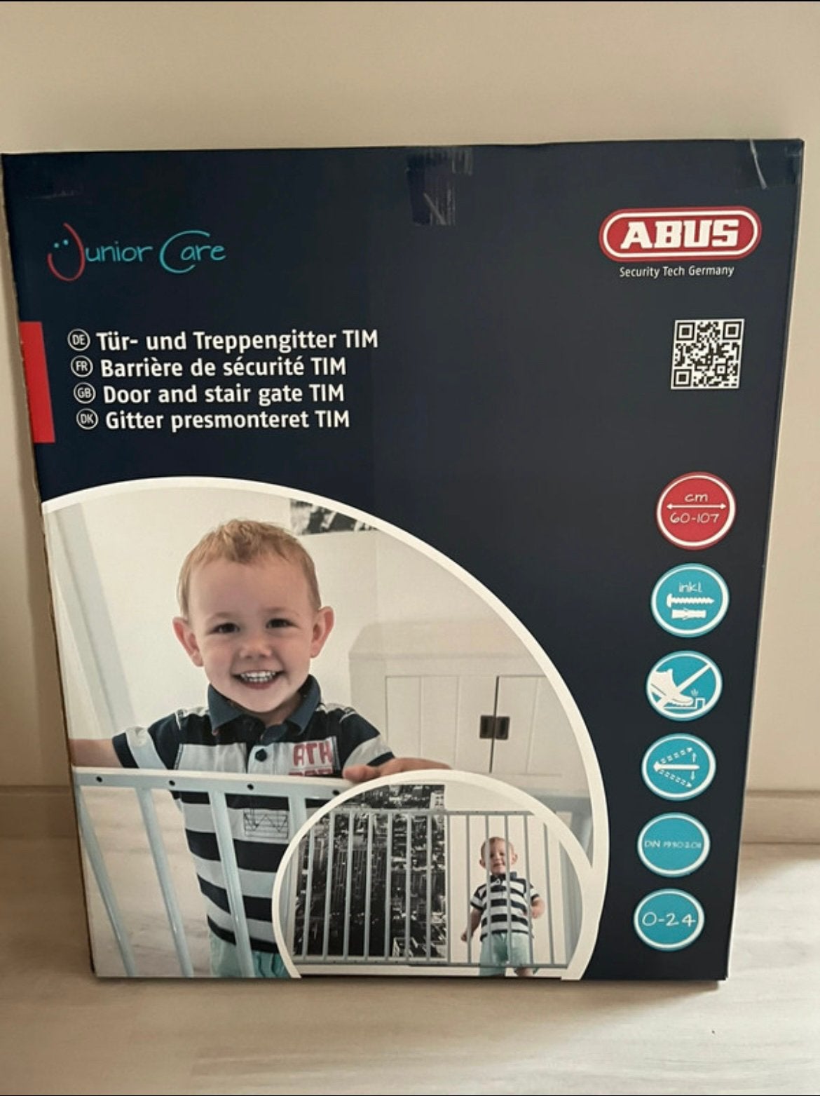 Barrieres/barreaux de securite de marque ABUS, Enlèvement, Comme neuf