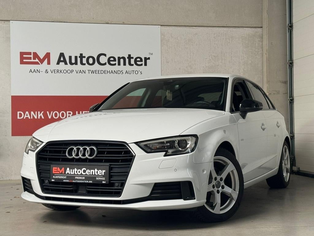 Audi A3 1.5 TSI Sportback S-Tronic CAM-ACC-Leder-Xenon-150PK, 1498 cc, 4 cilinders, Wit, Leder