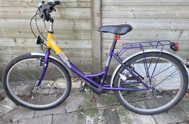 kinderfiets, Fietsen en Brommers, Ophalen, Handrem