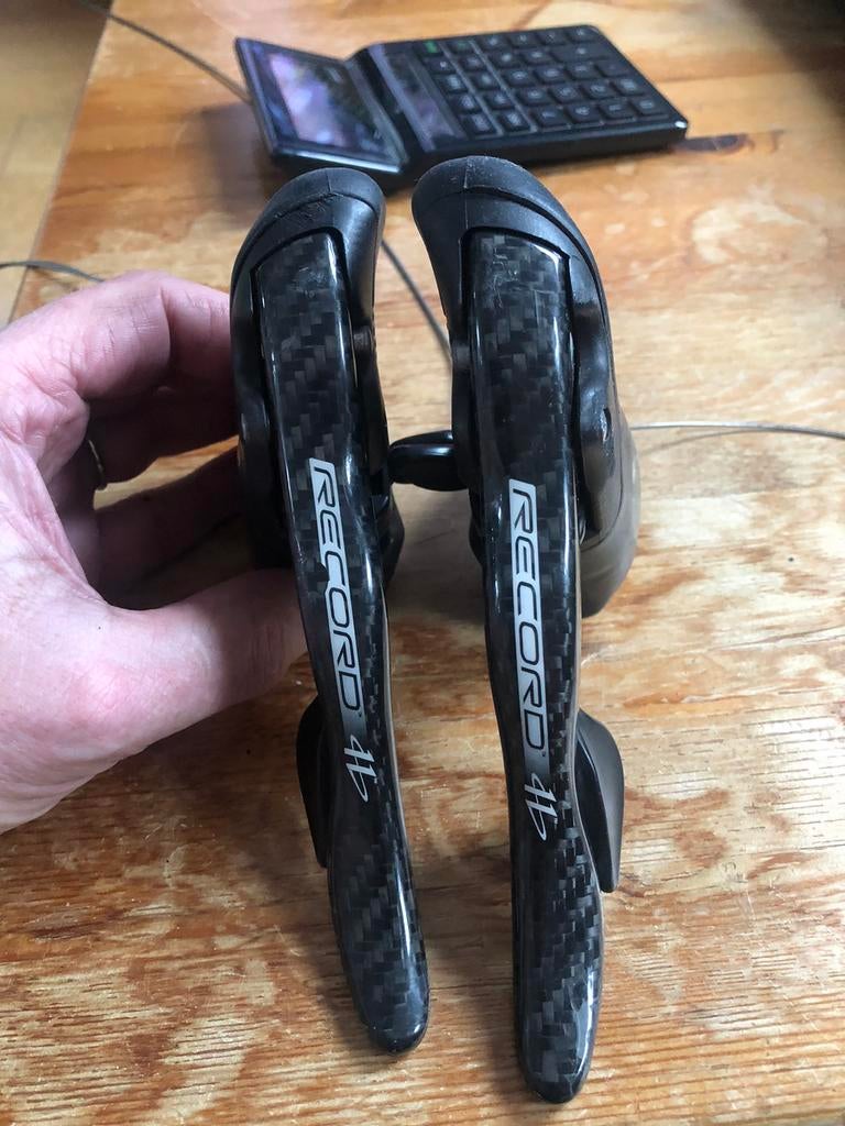 Campagnolo Record compact groepset 2x11, Fietsen en Brommers, Fietsonderdelen, Gebruikt, Ophalen of Verzenden