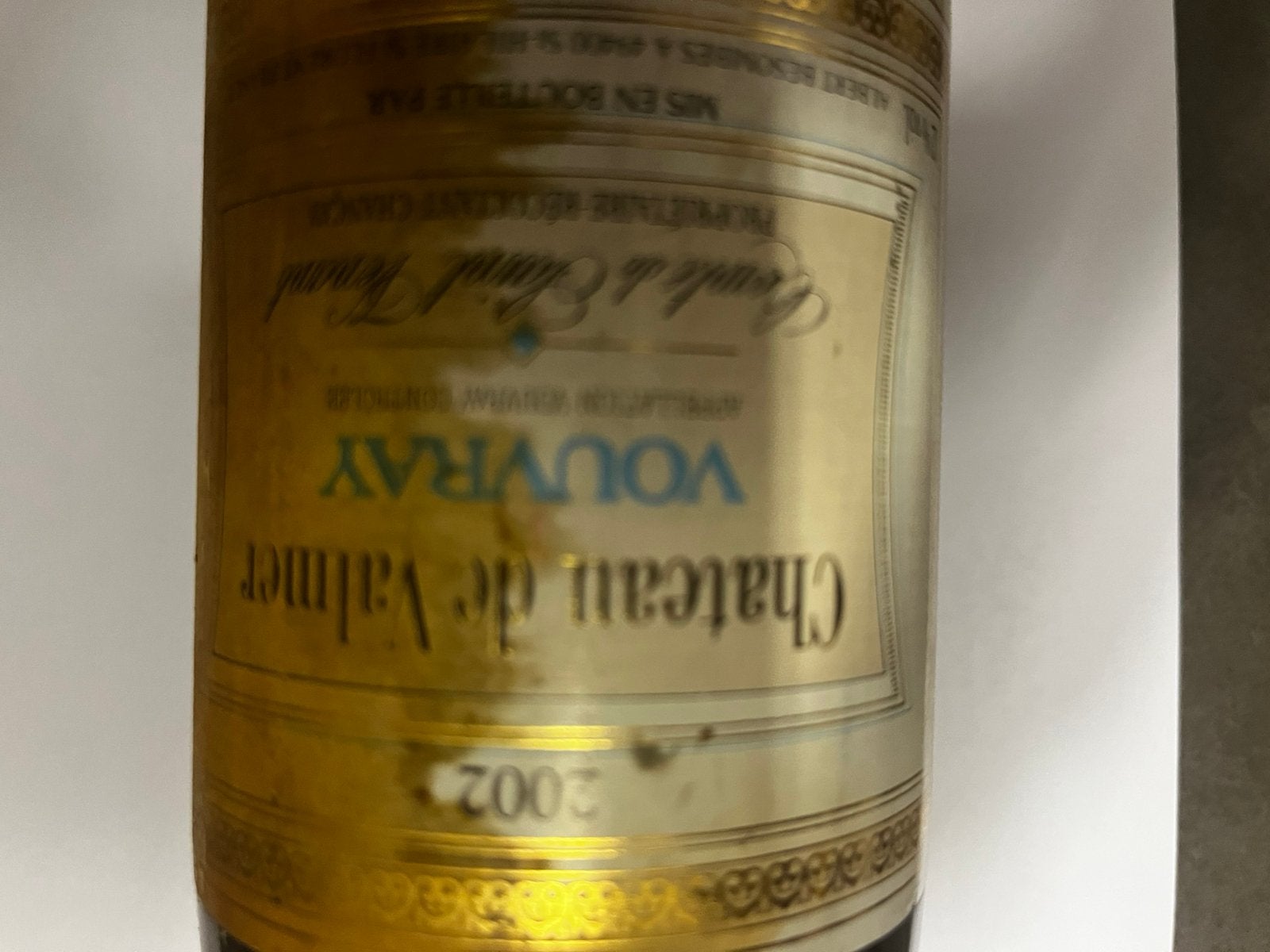 Chateay de valmer 2002, Ophalen, Zo goed als nieuw