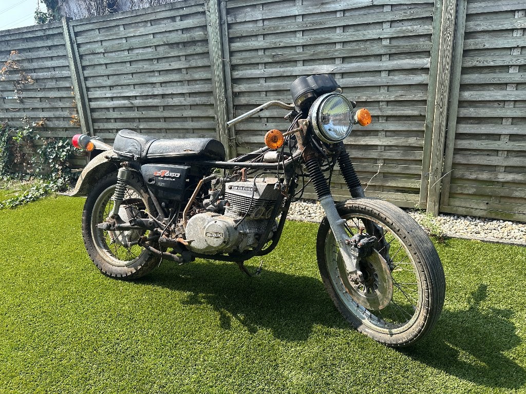 Suzuki GT 550 2 Takt Project of Onderdelen, Motos, Enlèvement, Utilisé