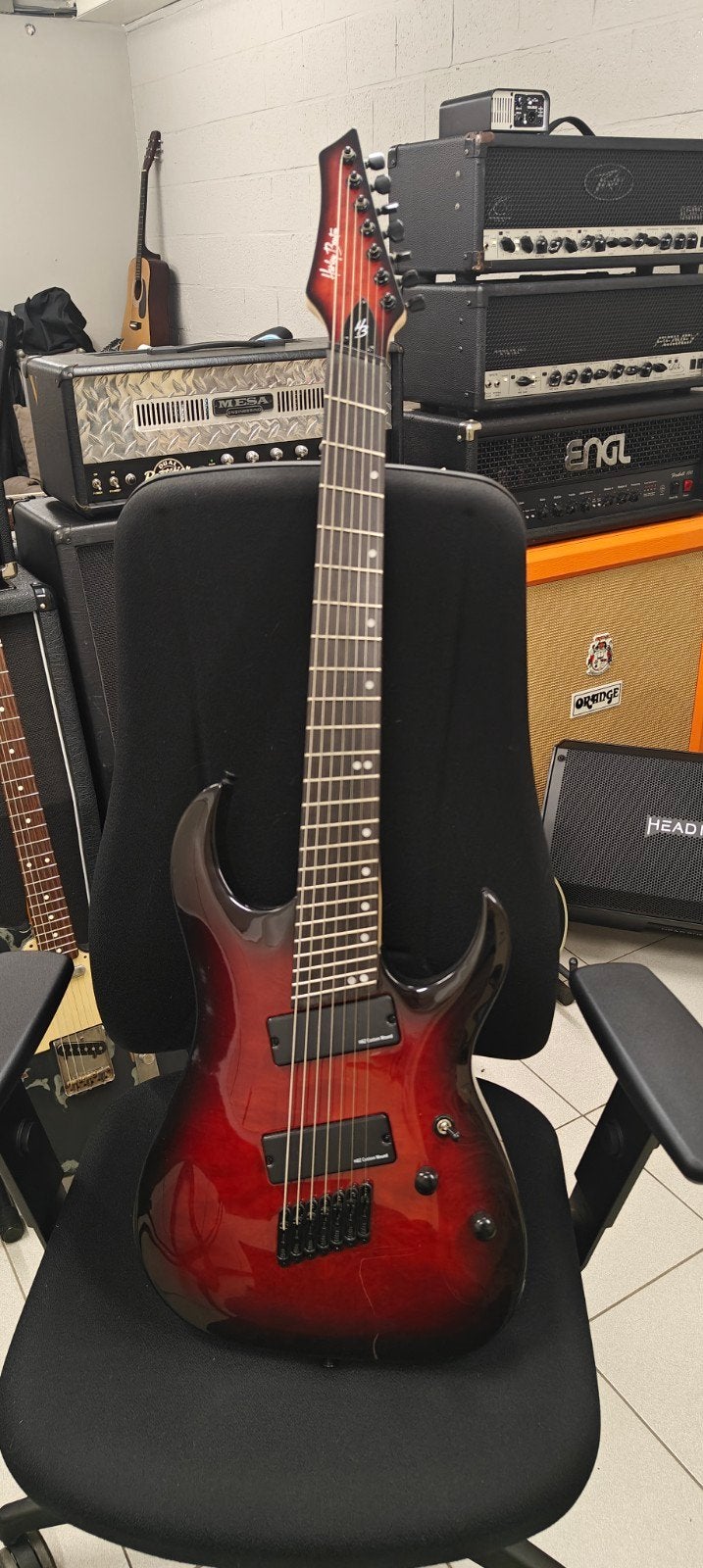 Harley Benton MultiScale-7 TPB, Muziek en Instrumenten, Ophalen