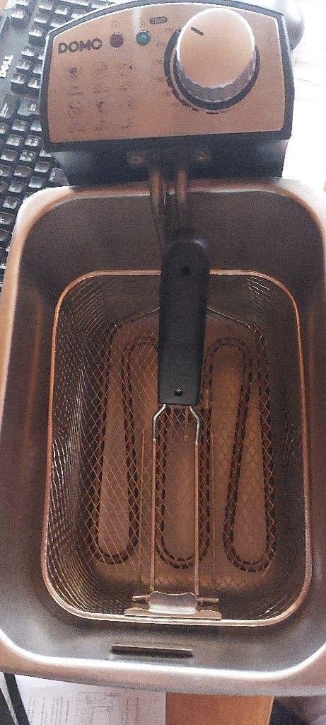 Friteuse - 4L - avec fenêtre de visualisation de la cuisson, Elektronische apparatuur, Frituurpannen, 3 tot 4 liter, Ophalen, Zo goed als nieuw