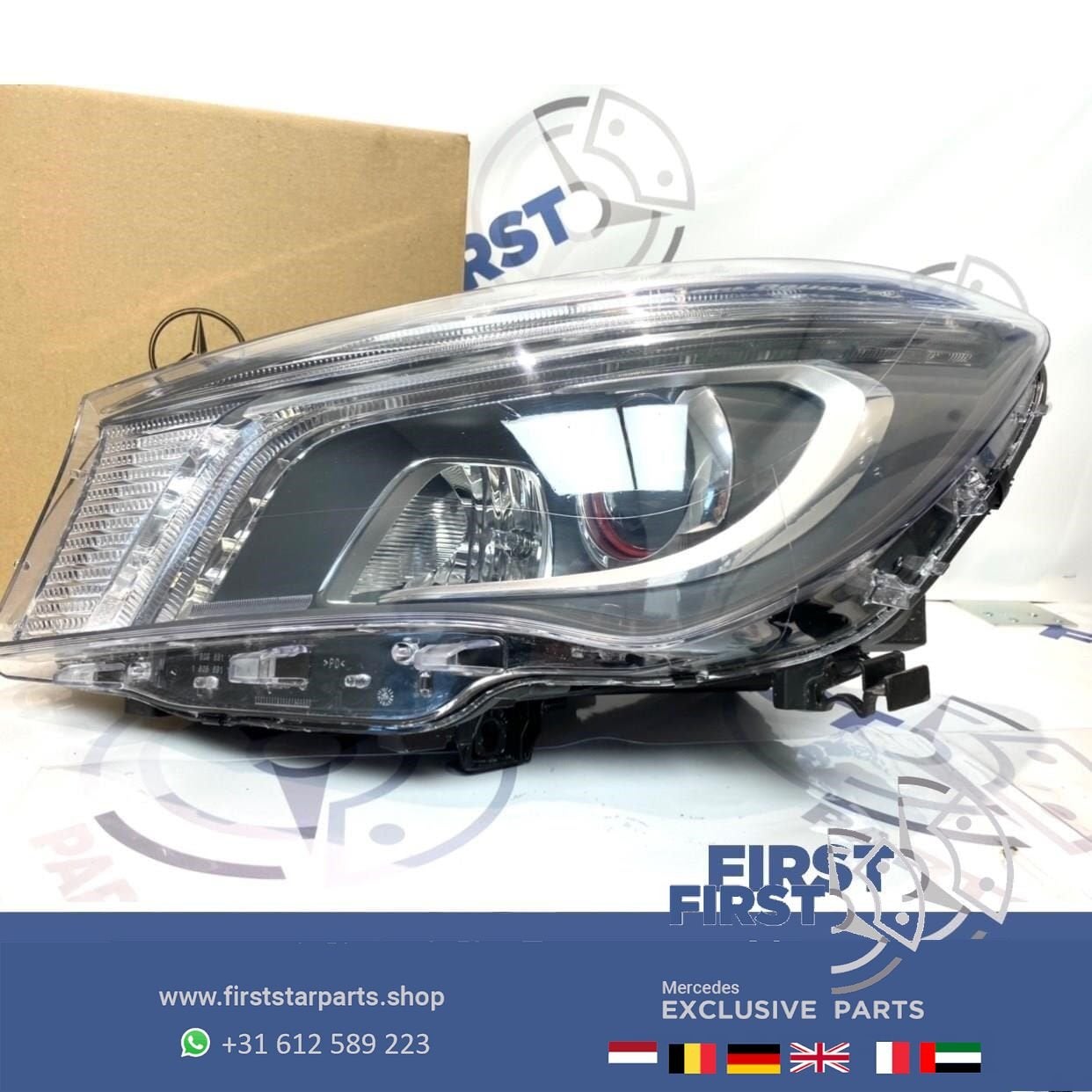 W117 C117 CLA ILS LED AMG KOPLAMP LINKS RODE RING 2013-2016, Auto-onderdelen, Gebruikt, -, Ophalen of Verzenden, -