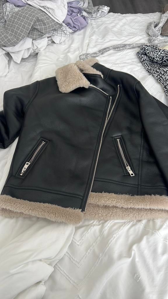 Jas van mango, Ophalen, Zo goed als nieuw, Maat 46 (S) of kleiner