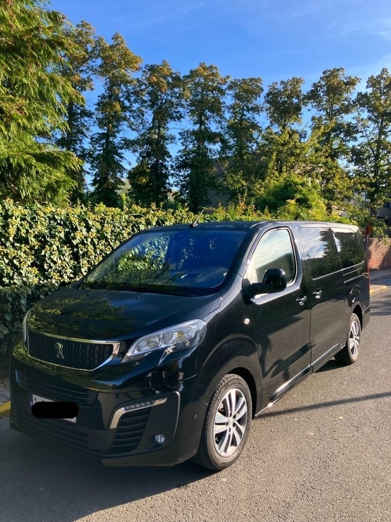 Peugeot Expert 2.0 BlueHDI 180pk EAT8 - 5pl L3 Long cabine, Auto's, Automaat, Stof, 4 cilinders, Zwart