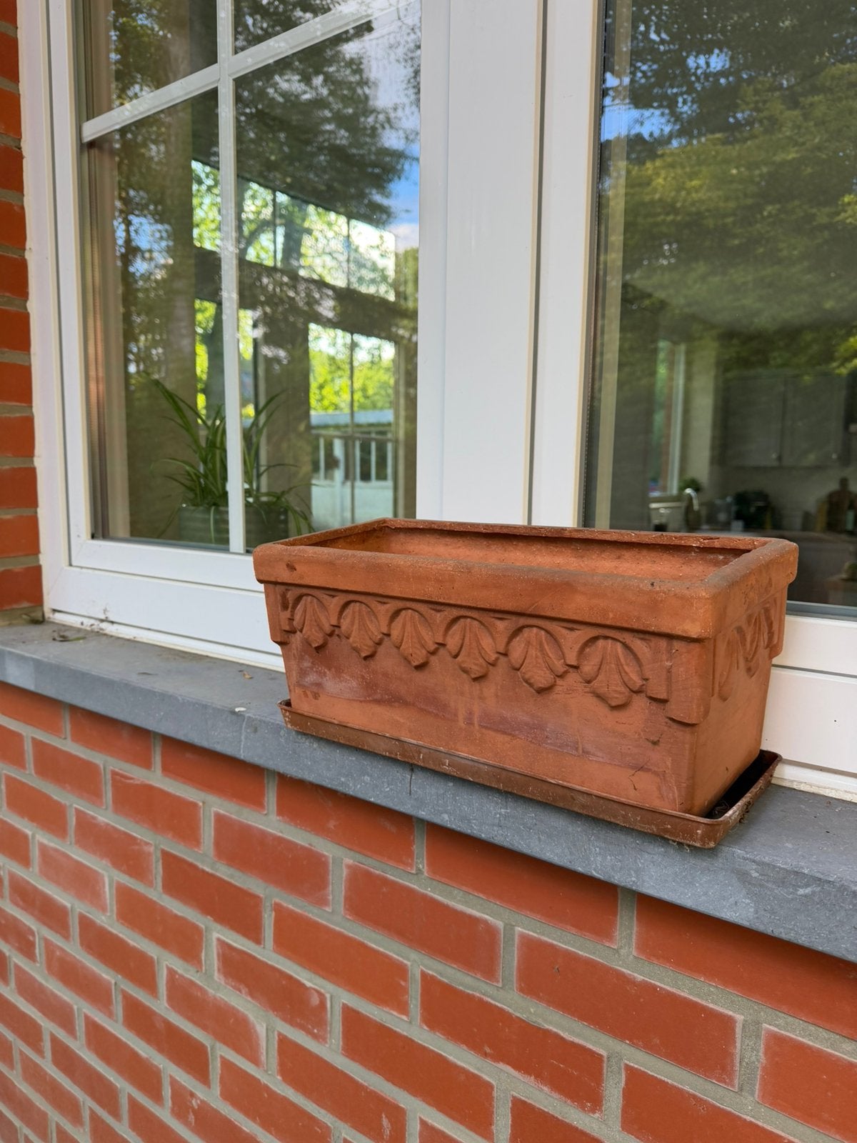 Jardinieres en terre cuite, Jardin & Terrasse, Enlèvement, Comme neuf