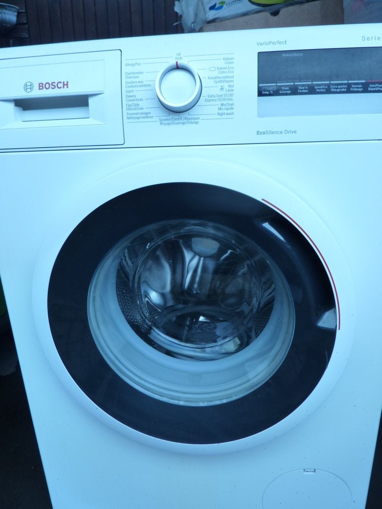 Wasmachine Bosch , 7 kg , 1400 tr/min en A+++, Ophalen, Zo goed als nieuw, Voorlader, Energieklasse A of zuiniger