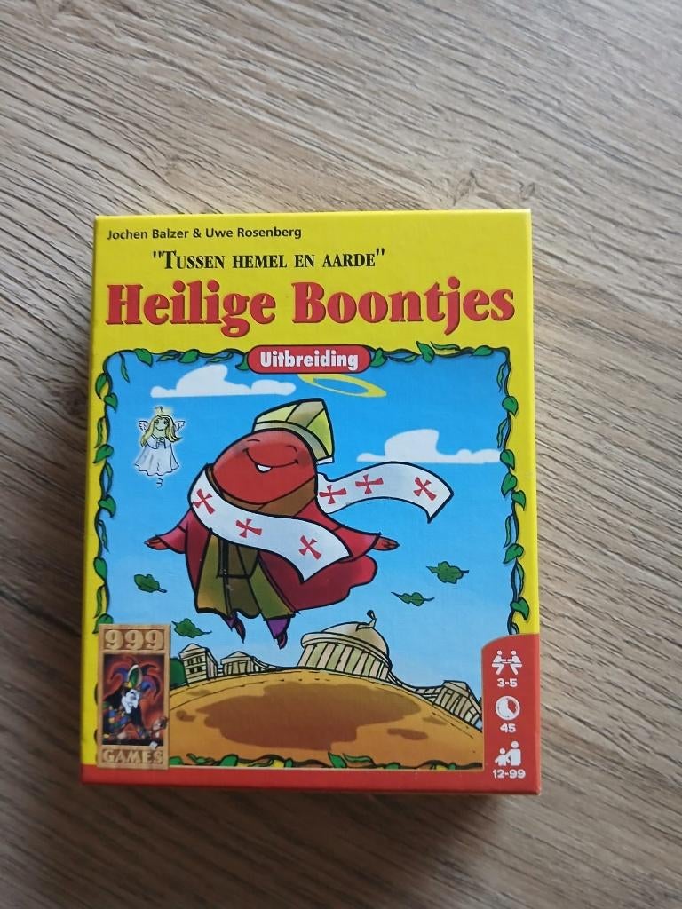 Heilige boontjes, Hobby en Vrije tijd, Ophalen of Verzenden, Zo goed als nieuw, 999 Games