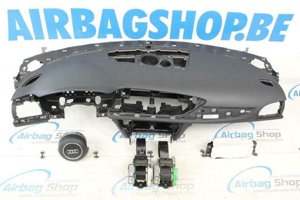 Airbag kit Tableau de bord noir Audi A6 4G (2011-2018), Enlèvement ou Envoi, Utilisé