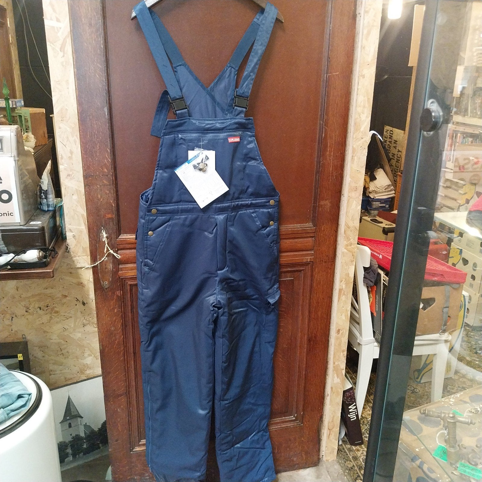 Nieuwe PLANAM gevoerde winterwerkbroek maat L.   (76), Ophalen, Planam, Overall, Nieuw