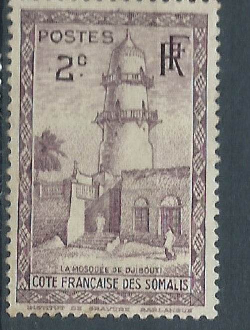 FRANSE SOMALISCHE KUSTEN, Ophalen of Verzenden, Overige landen, Gestempeld