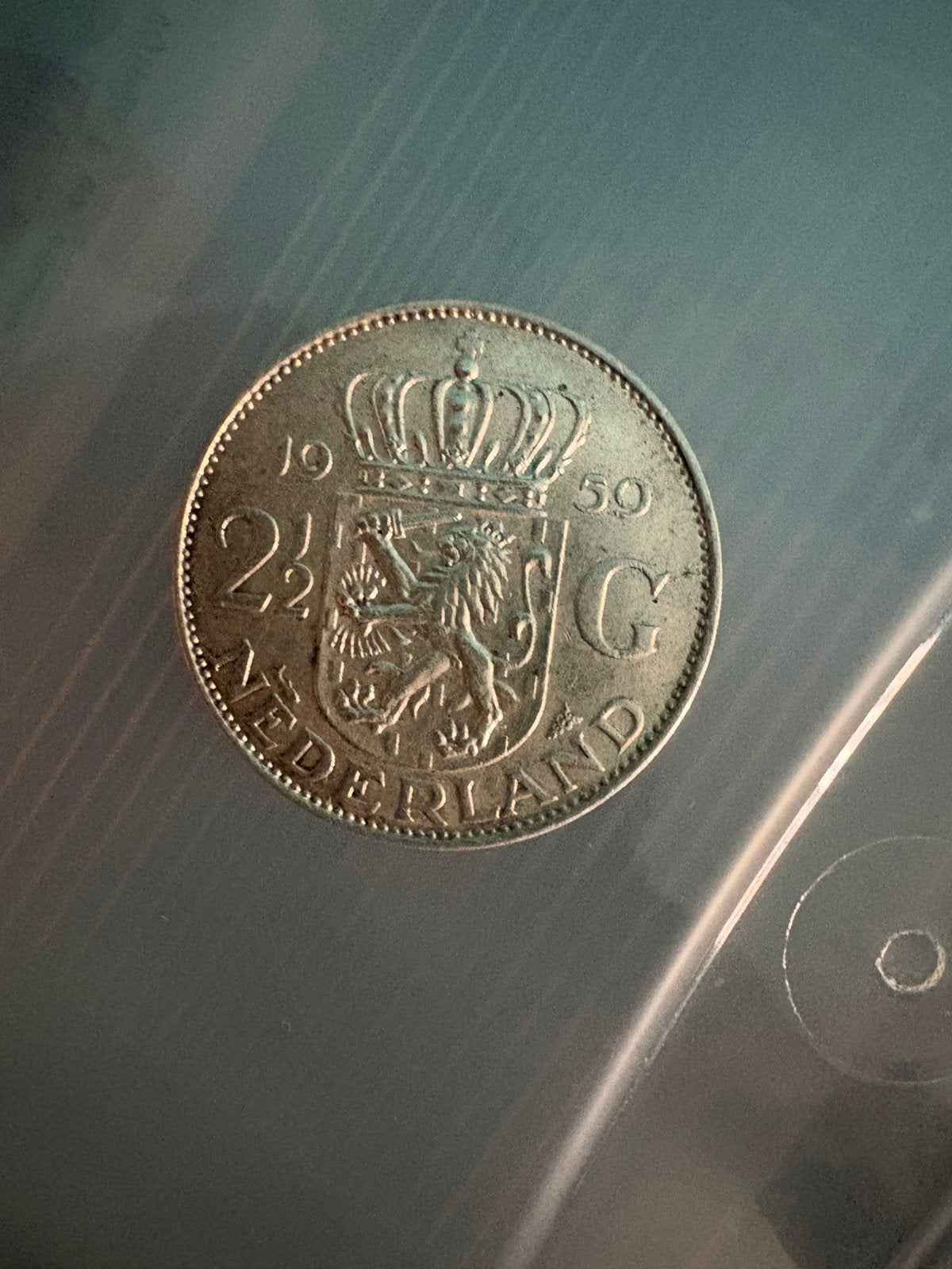 2,5 gulden 1959. AG SCHAARS, Ophalen