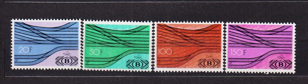 België spoorwegzegels 1976 TR428-431 **, Postzegels en Munten, Ophalen of Verzenden, Postfris, Postfris