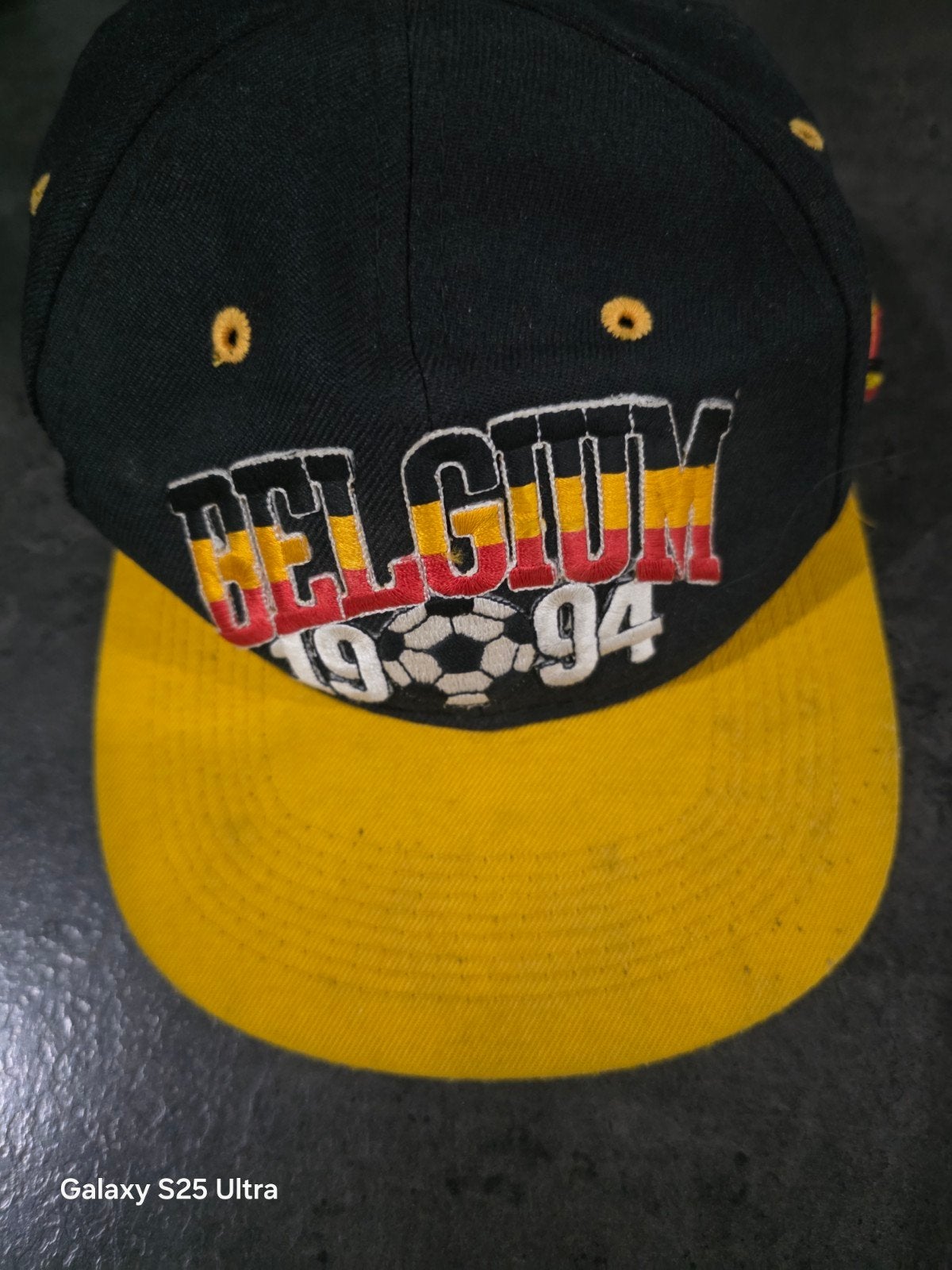 Casquette vintage des années 90 pour la Coupe du monde de Be, Enlèvement, Casquette