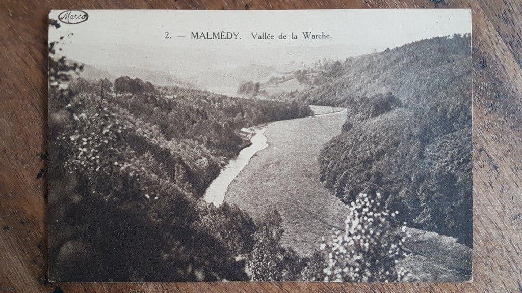 Postkaart Malmedy Vallée de la Warche, Verzamelen, Ophalen of Verzenden, 1920 tot 1940, Ongelopen, Luik