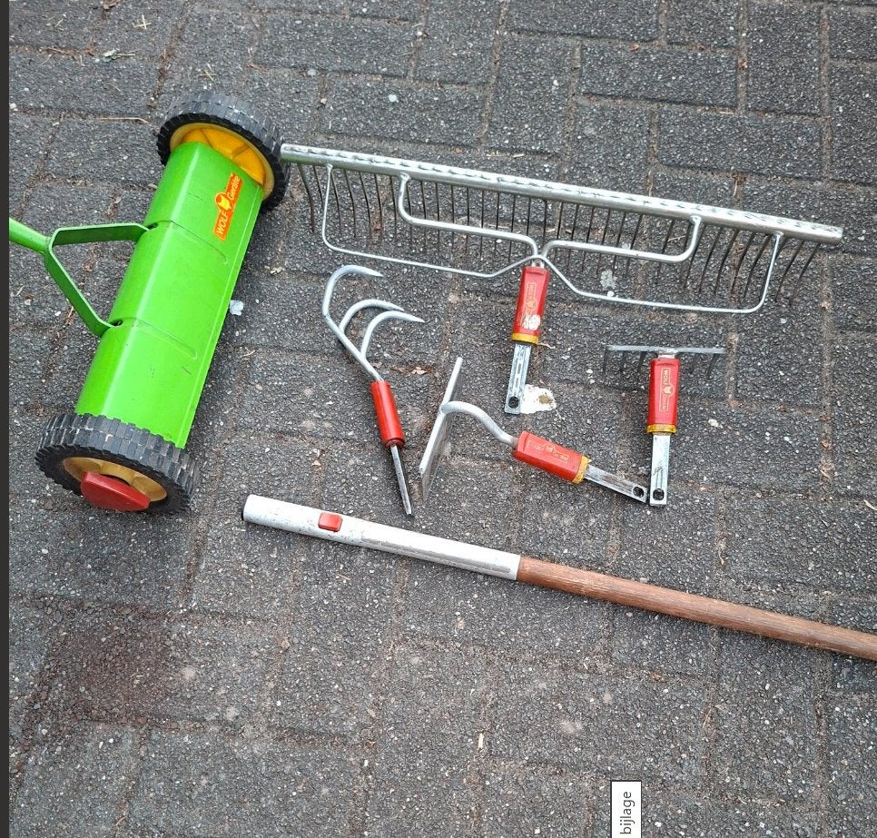 WOLF  KLEINTUIN WERKMATERIAAL, Ophalen of Verzenden, Zo goed als nieuw