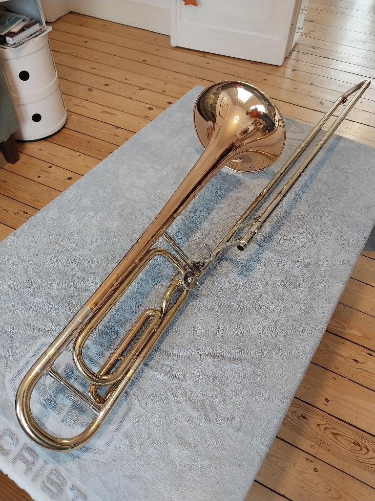 Trombone Conn 74h - Vintage 1981, Musique & Instruments, Instruments à vent | Trombones, Utilisé, Ténor, Avec valise, Enlèvement ou Envoi