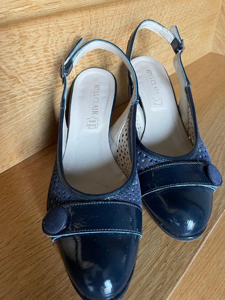 schoenen pumps Miss Clair - maat 38,5, Vêtements | Femmes, Chaussures, Comme neuf, Escarpins, Bleu, Envoi
