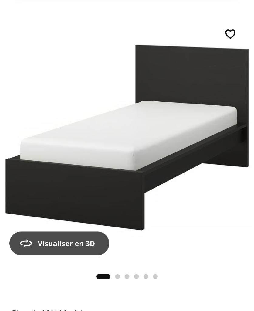 Bed 90cm, Huis en Inrichting, Slaapkamer | Bedden, Ophalen, Gebruikt, 90 cm, Eenpersoons