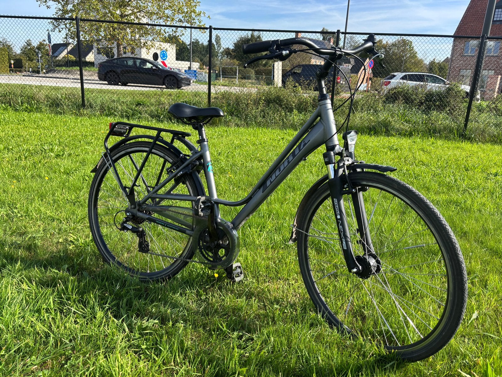 Norta Trekking Suspension damesfiets | 7v | Maat 46, Velgrem, (Extra) lage instap, Ophalen of Verzenden, Zo goed als nieuw
