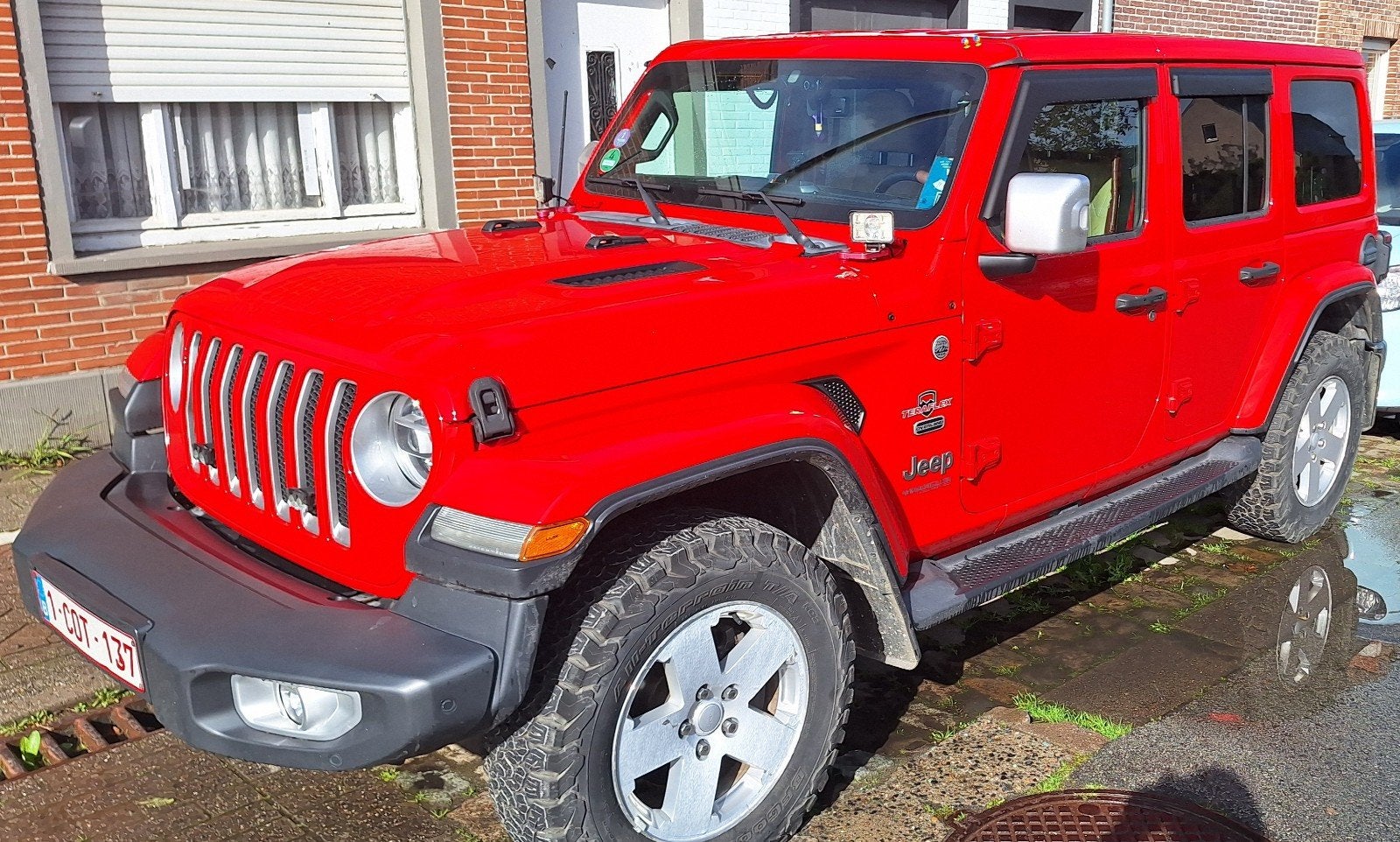 Jeep Wrangler JLU Sahara, Auto's, 1995 cc, 4 cilinders, Leder, 5 zetels