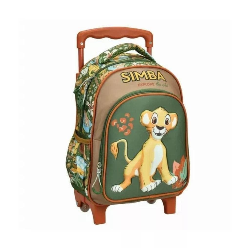 Lion King Trolley Rugzak - Disney Reiskoffertje, Overige materialen, Uitschuifbare handgreep, Nieuw, Minder dan 50 cm