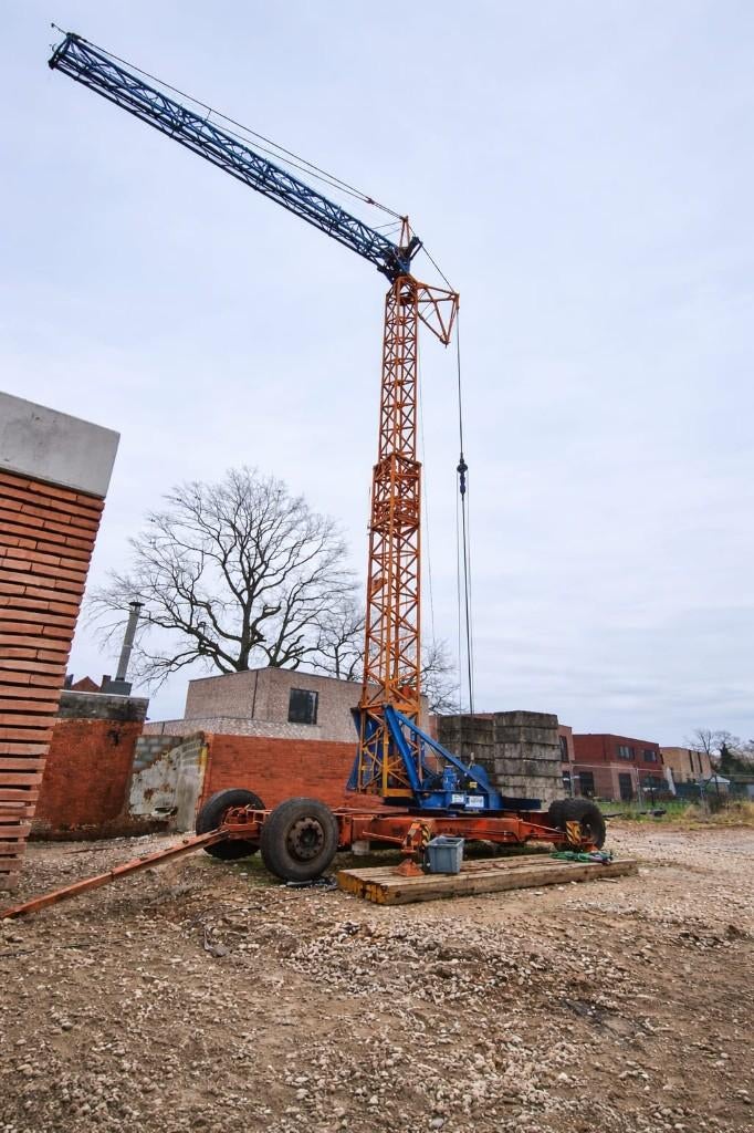 Arcomet T20 bouwkraan met toebehoren, Ophalen, Zo goed als nieuw