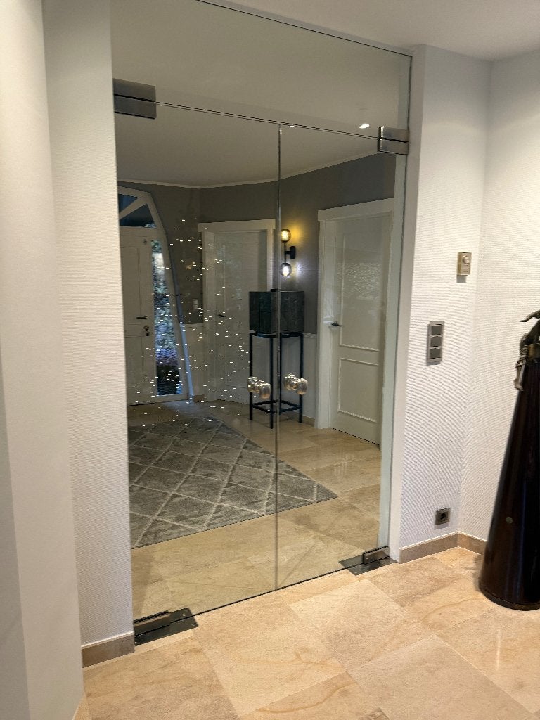 Dubbele glazen deur veiligheidsglas, Enlèvement, Comme neuf