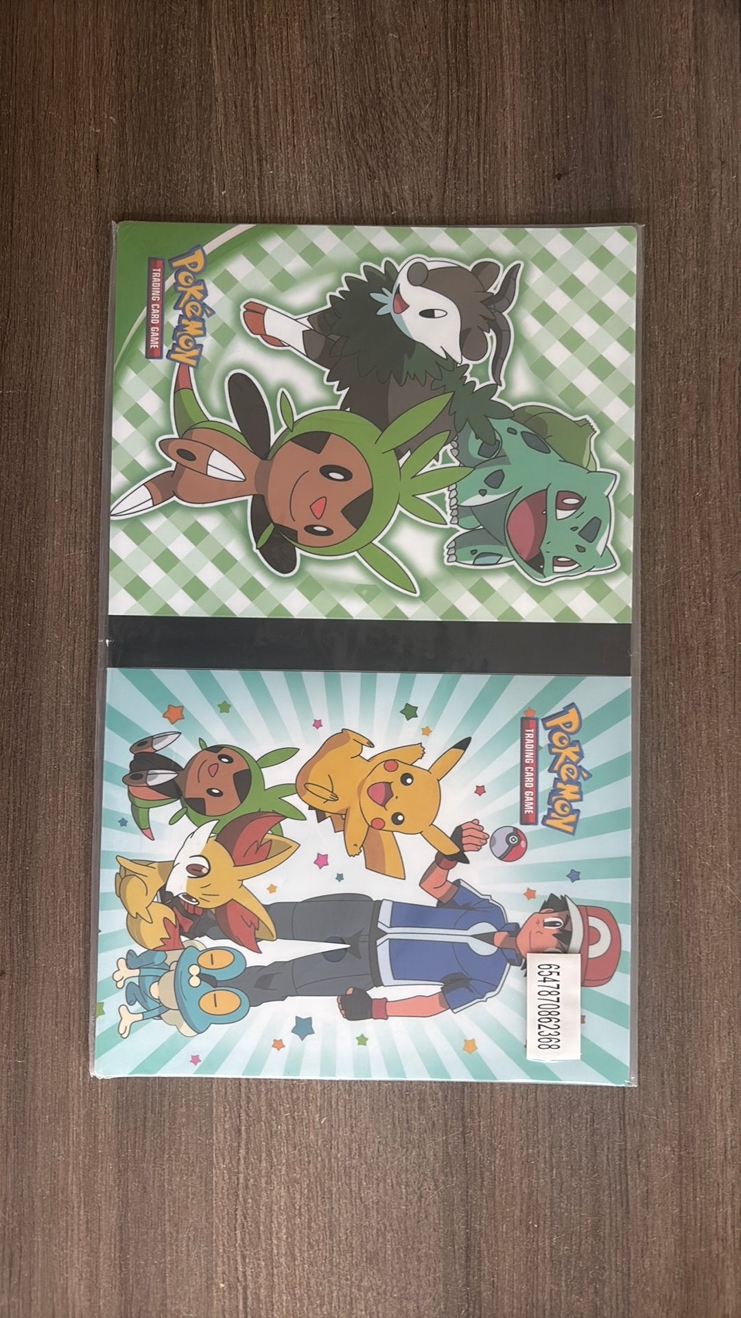 Pokemom verzamelmap 4 pocket - ash and pikachu, Ophalen of Verzenden, Nieuw